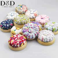 Wrist/Wooden Bottom Magnetic Needle Insertion Bag DIY Cross Embroidery Needle Insertion Pumpkin Plush Needle Insertion Bag