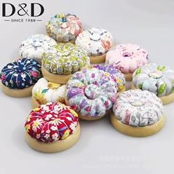 Wrist/Wooden Bottom Magnetic Needle Insertion Bag DIY Cross Embroidery Needle Insertion Pumpkin Plush Needle Insertion Bag