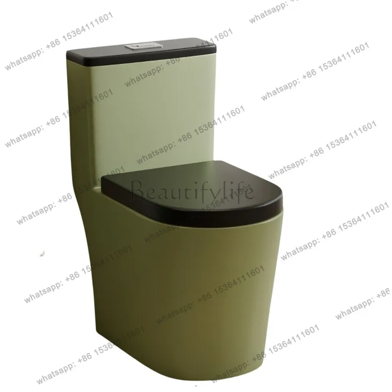 

Small apartment toilet one-piece toilet household bathroom toilet siphon