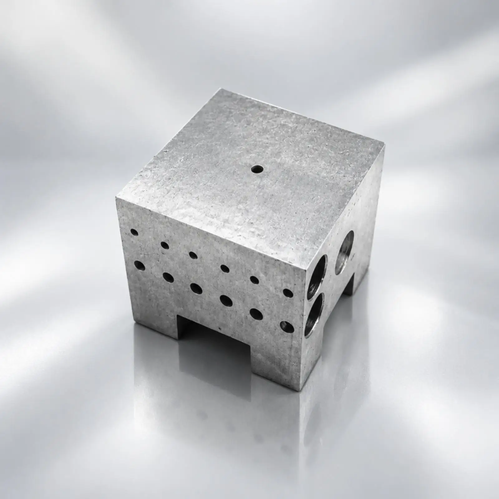 Anvil Stable Bench Block with Recessed Channels Tool Flat for Watchmakers, Hobbyist Toolkit