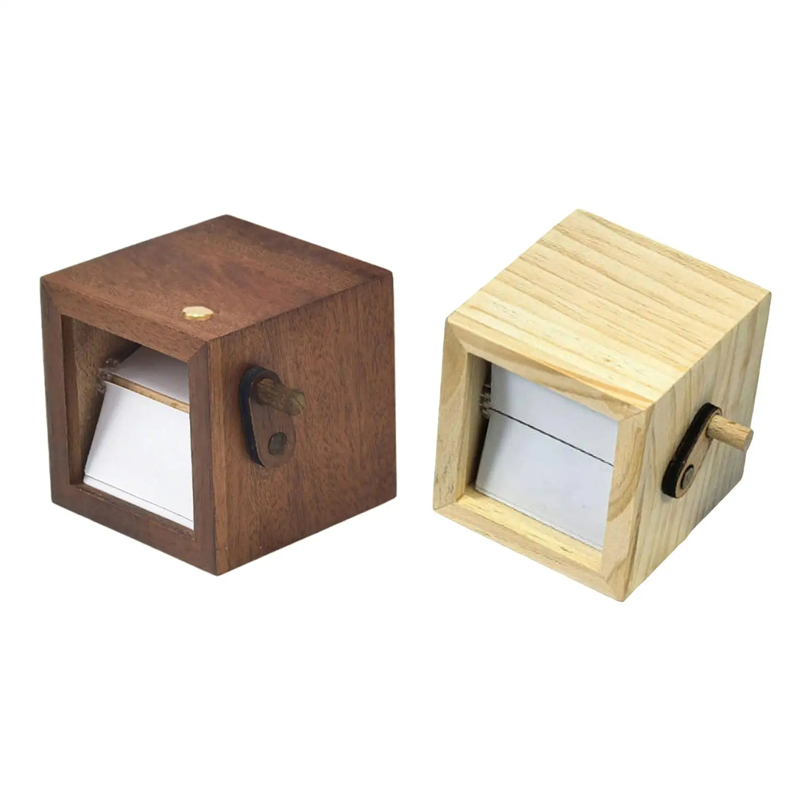 Photo Flipbook Frame Animation Box with Light Hand Crank for Birthday Mother Day Valentine's Day Holiday Christmas Gift
