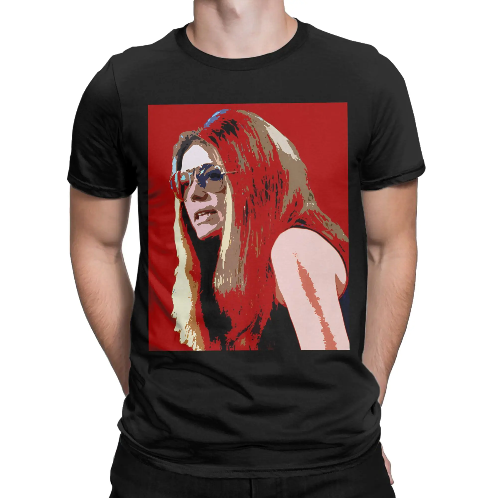 Rip Gloria Steinem T-Shirt for Men Women  Novelty Cotton Tee Shirt Round Collar Short Sleeve T Shirt Birthday Present Clothes