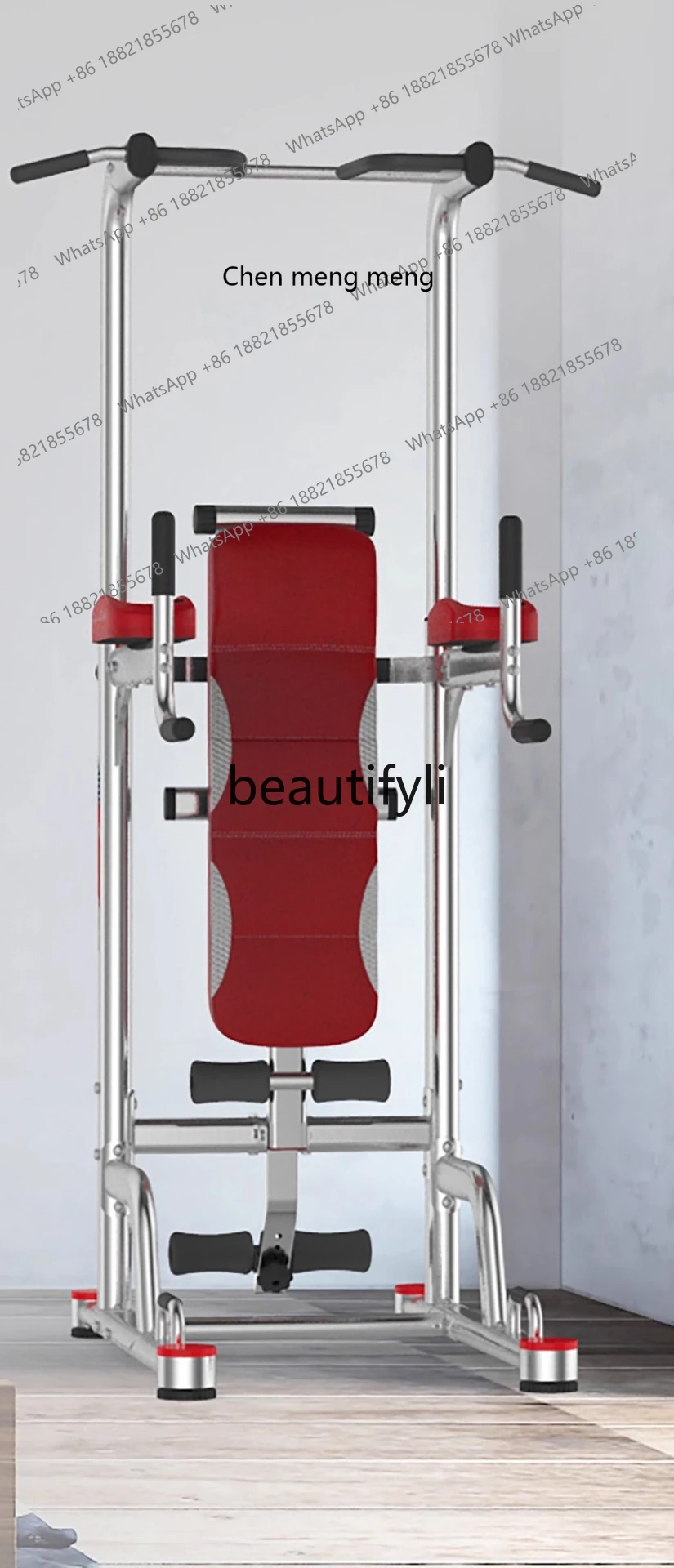 

Home Indoor Pull-Up Bar Single Double Bar Rack Single Bar Floor-standing Family Training Fitness Equipment