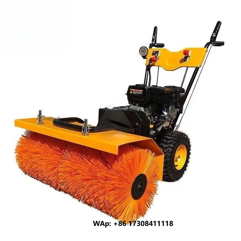 Commercial Grade Cleaning Equipment for Dust Dirt Leaves and Snow Removal With Stable Operation Power Sweeper
