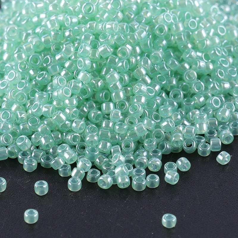 10g Tube Importiert aus Japan TOHO15/0 Einfarbige Runde Rocailles-Perlen Schmuckzubehör, Geeignet für Alle Arten von DIY-Handarbeiten – Detail 5