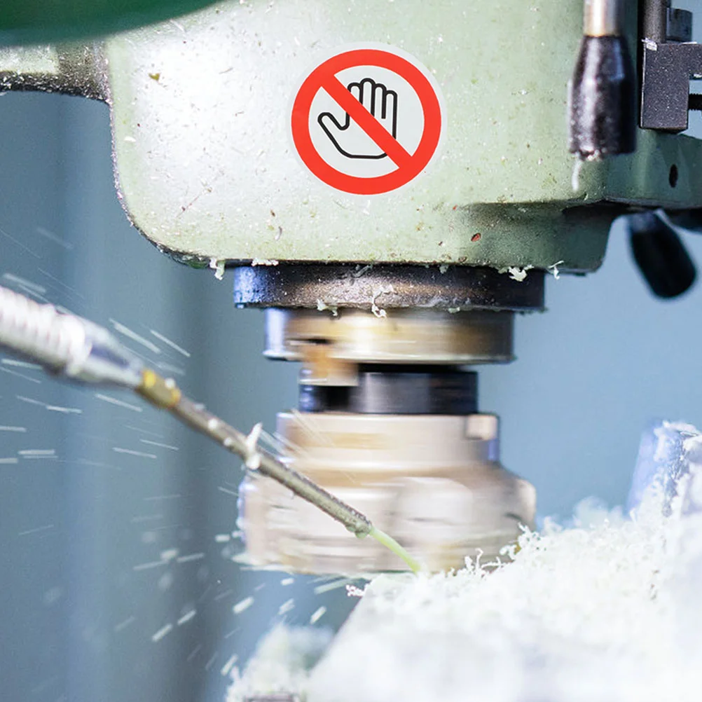 Do Not Touch Warning Sign Safety Stickers Security Labels Adhesive Device Signs Peel Stick Alert Decal Machine Protection