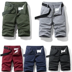 New Men's Military Cargo Shorts Outdoor Running Sport Shorts Summer Man Fashion Tactical Short Pants Y2k Sweatpants Male