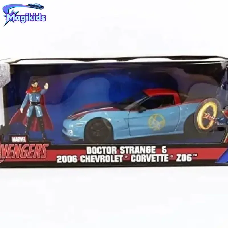 

1:24 2006 Chevrolet Corvette Z06 Высокая имитация литья под давлением автомобиля из металлического сплава, модель автомобиля, коллекция детских игрушек, подарки J349
