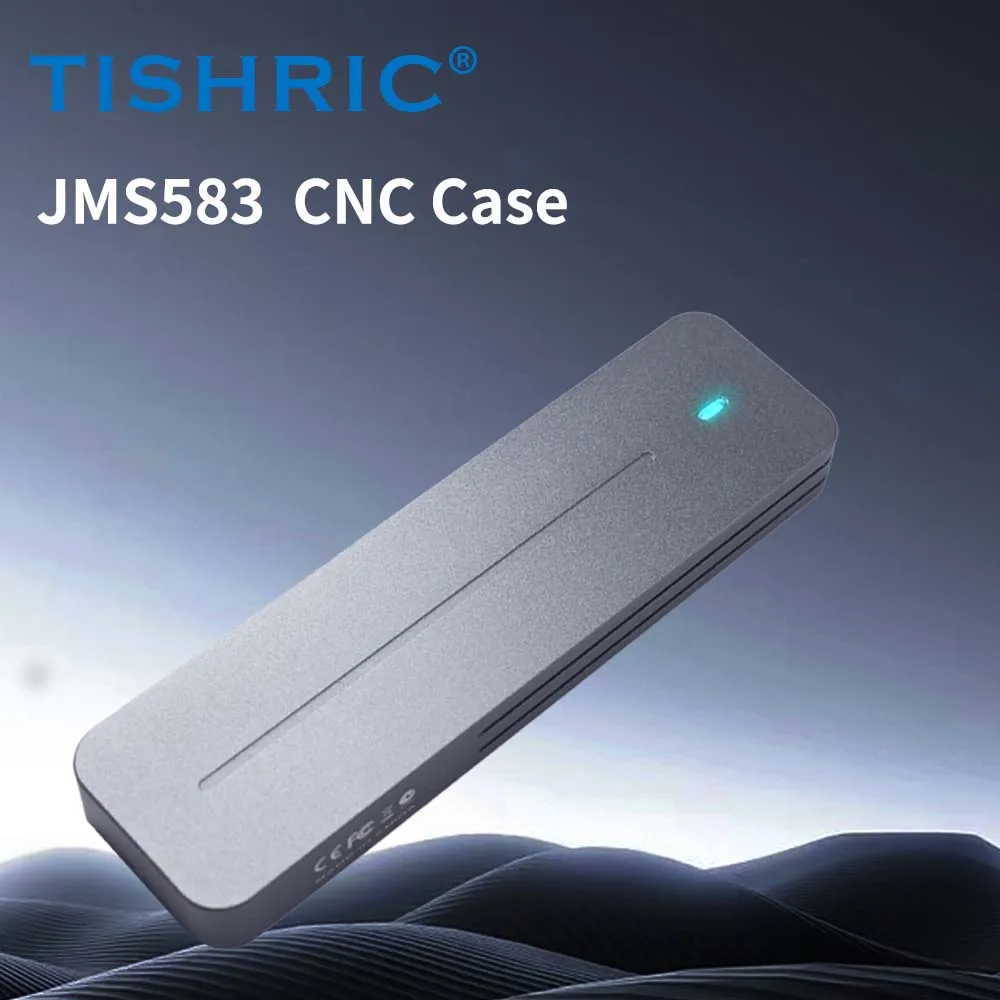 حافظة TISHRIC SSD NVME M2 M.2 NVME إلى USB 3.0 USB3.1 Gen2 Hdd حافظة محرك الأقراص الصلبة 10 جيجابت في الثانية تدعم 2230/2242/2280