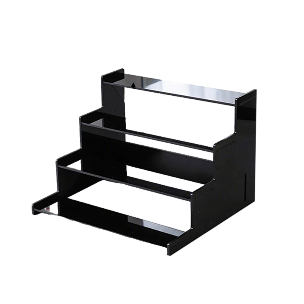 1PC Staircase Display Stand 31*18.5*14cm/31*25*20cm Acrylic Tiered Display Stand For Cosmetics Jewelry & Party Decor - Elegant