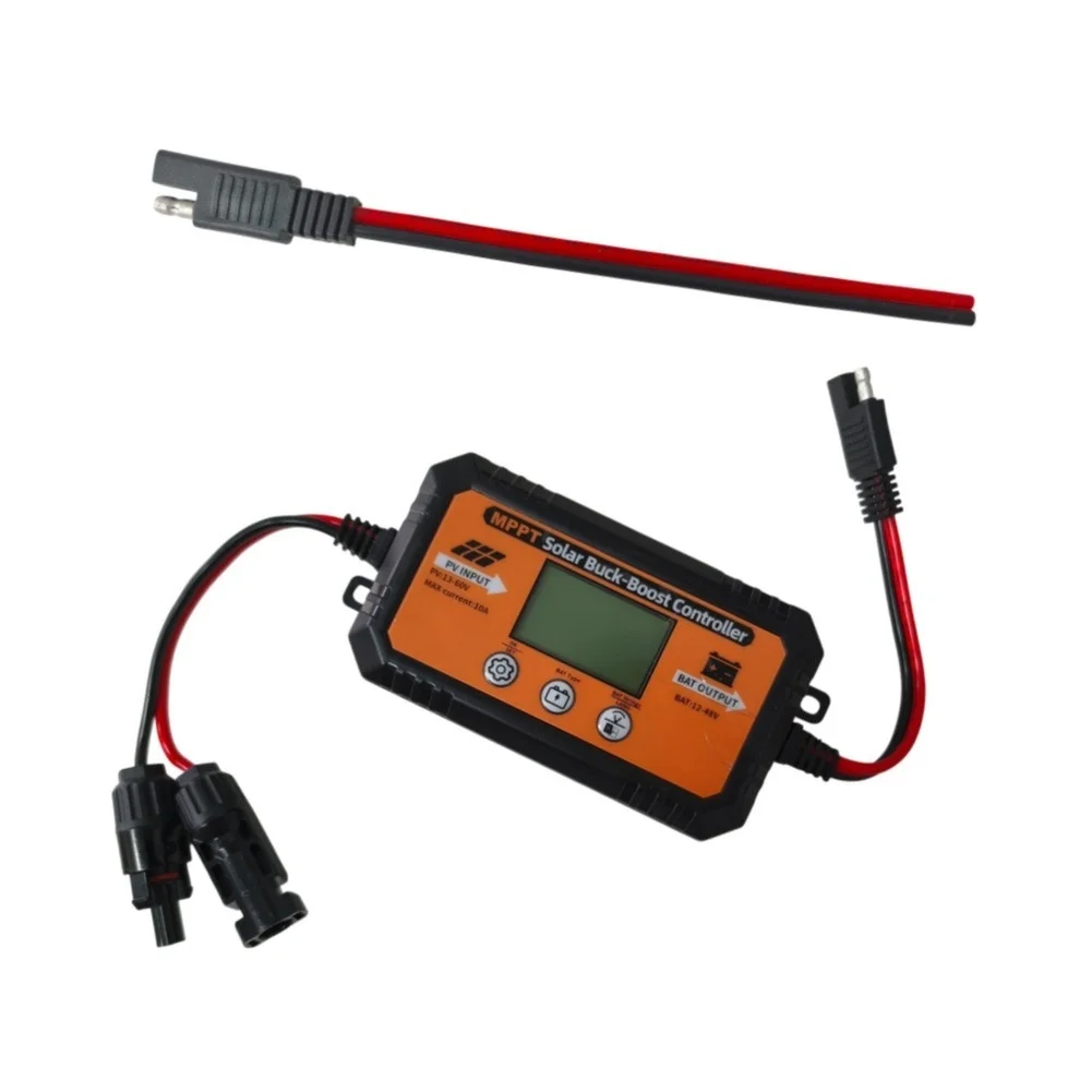 18V-60V Voltage Boosting Controller 10A For Boost 12V 24V 36V 48V PV Regulator Waterproof Photovoltaic Controller