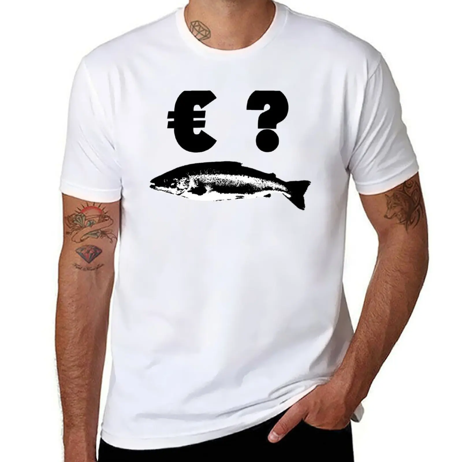 

Fish T-Shirt man t shirt heavy cotton man t shirts cotton mens graphic t shirts T-shirt