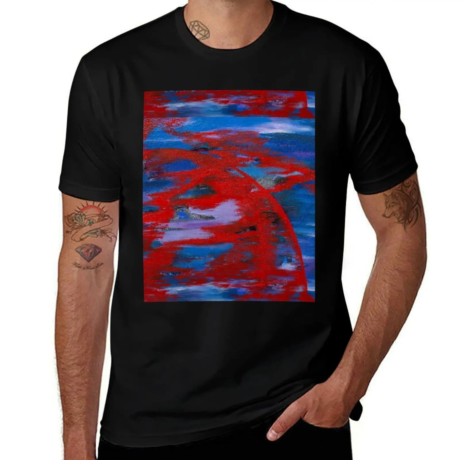 

Red Sea T-Shirt summer tops Blouse men clothings