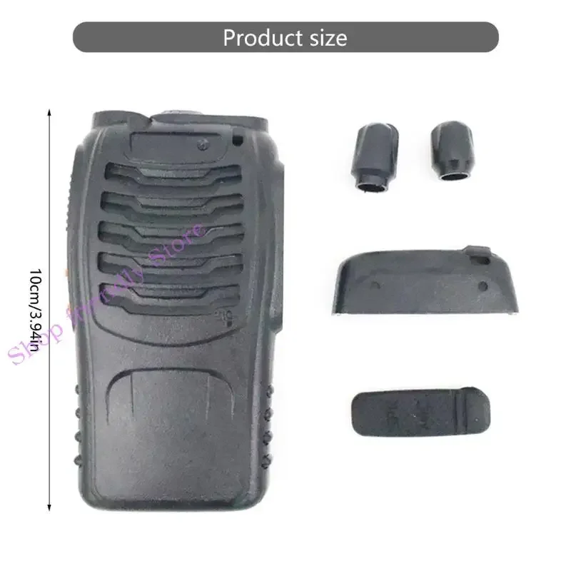 594A Front Panel Cover Case Housing for Handheld Handheld Radio Wear Resistant Intercom Housing Cover