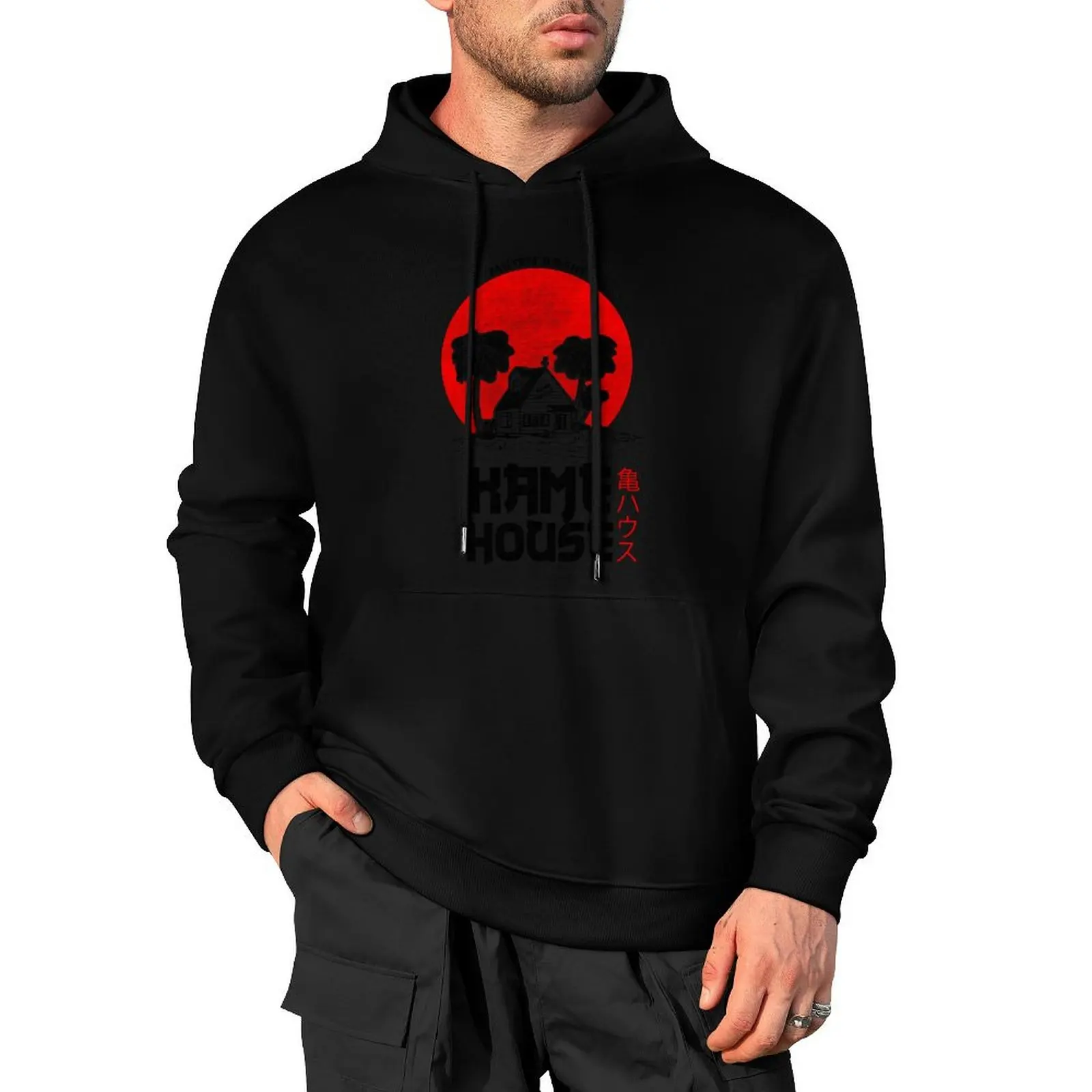 

Kame House Pullover Hoodie graphic t shirts men japanese style new in hoodies & sweatshirts