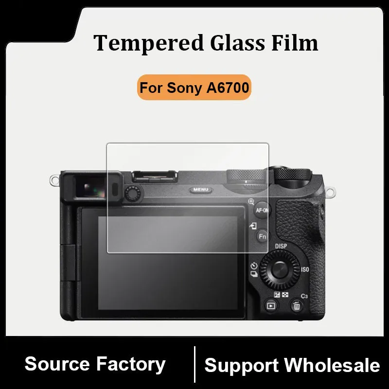 

For Sony Alpha A6700 Camera Tempered Glass 9H 2.5D LCD Screen Protector Explosion Proof Film