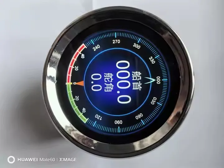 FD-9 Digital Signal Complete System Stainless Steel Marine Rudder Indicator and Propeller Set with 12V/24V IP67 Waterproof