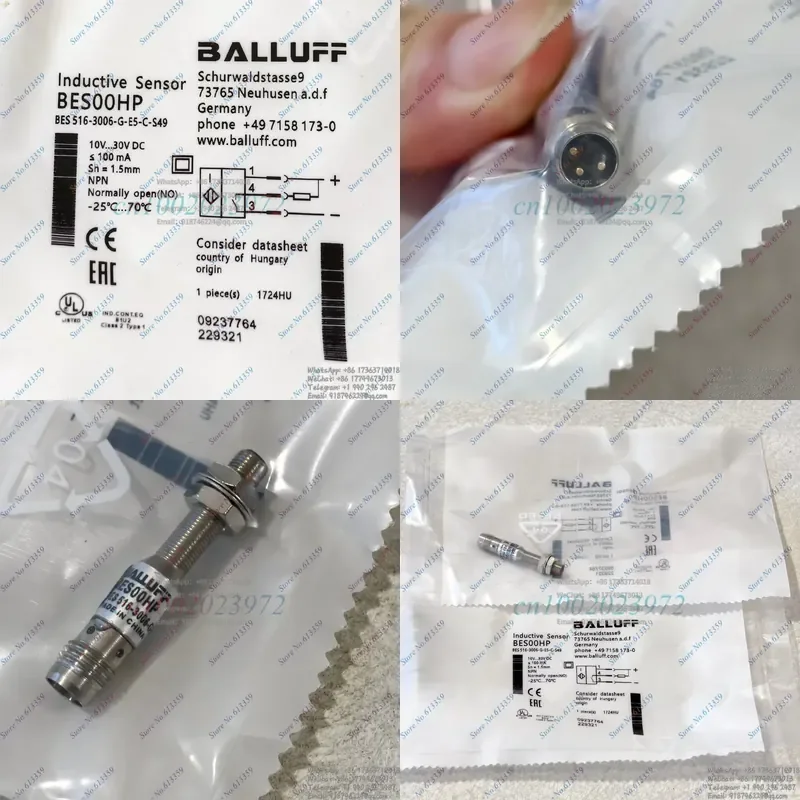 

BES 516-3006-G-E5-C-S49 Proximity Switch Sensor New High-Quality