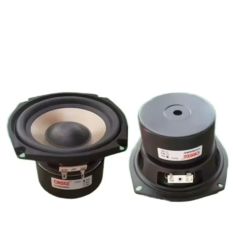 5.25 Inch Subwoofer Driver 40-80W Home Audio High Fidelity Bass Speaker 4 6 8 Ohm DIY Sound System Component