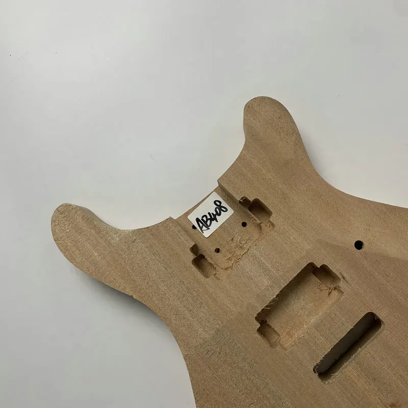 AB408 Genuine HB ECG24 Electric Guitar Unfinished Electric Body in Solid Wood For DIY Replace Custom Orders