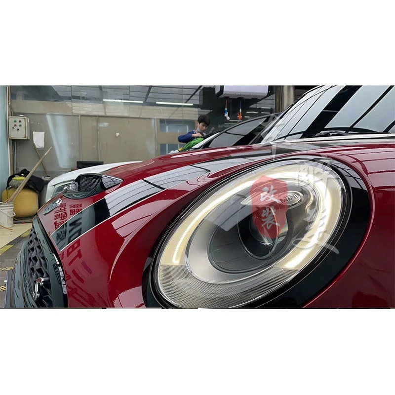 Forged carbon and Carbon Fiber Engine Hood Air Inlet Grill Cover for Mini Cooper F54 F55 F56 F57 Auto Parts