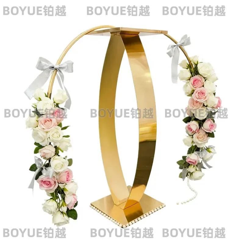 2/10 pieces of Wedding Party Store Stacry flower racks, wedding decoration props, main table, central vase, wedding party