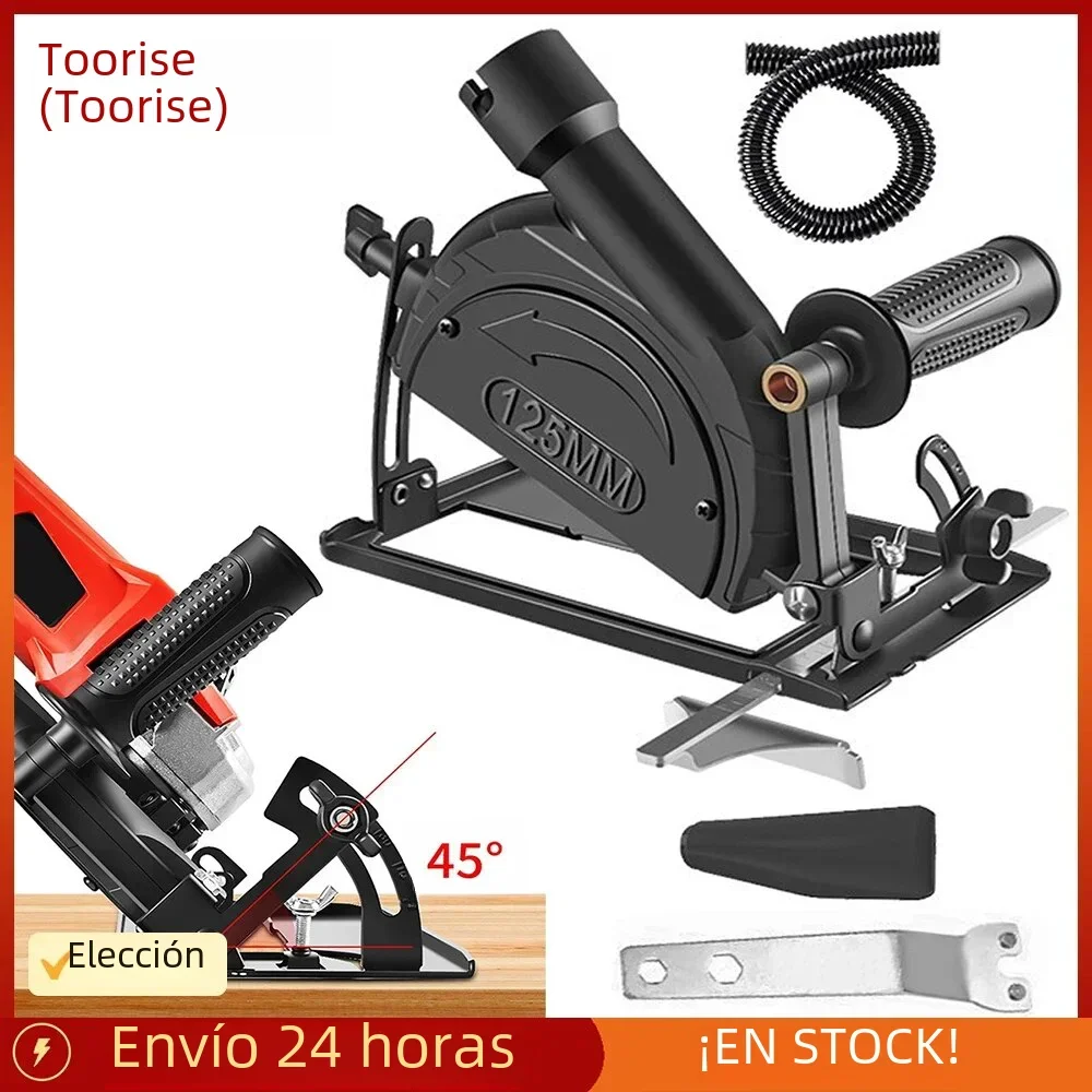 Soporte para amoladora angular Convertidor de amoladora angular manual 45 °   Soporte de base de corte ajustable para carpintería a máquina cortadora de sierra circular