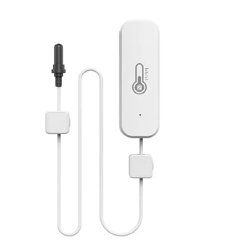 PORK-Tuya Zigbee Temp Humidity Sensor External Probe Smart Alarm App Alert Calibration Support