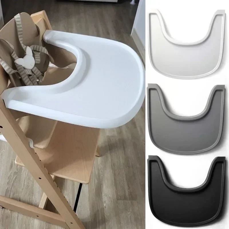 For Growth Chair Dining Plate Babies Feeding Chair Dining Table Plate ABS High Seat Tray Children Dining Chair Accessories