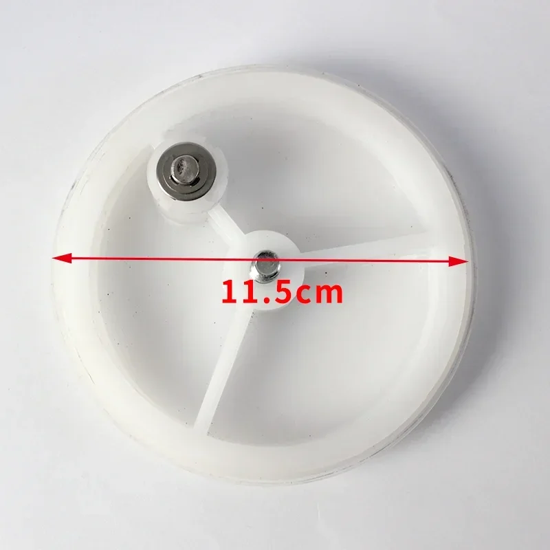 Round Compression Plate Food-grade Plastic Piston Press Tray Spare Part For Sausage Stuffer Churros Machines Fitting