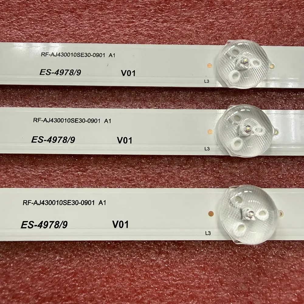 LED Backlight Strip for Sharp 43LB5EA V430DJ1-Q01 RF-AJ430010SE30-0901 A1