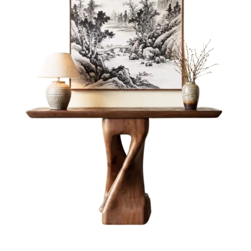 Aesthetic Nordic Console Table Display Entrance Modern Console Table Vintage Hallway Wohnzimmer Tisch Living Room Furniture view 6