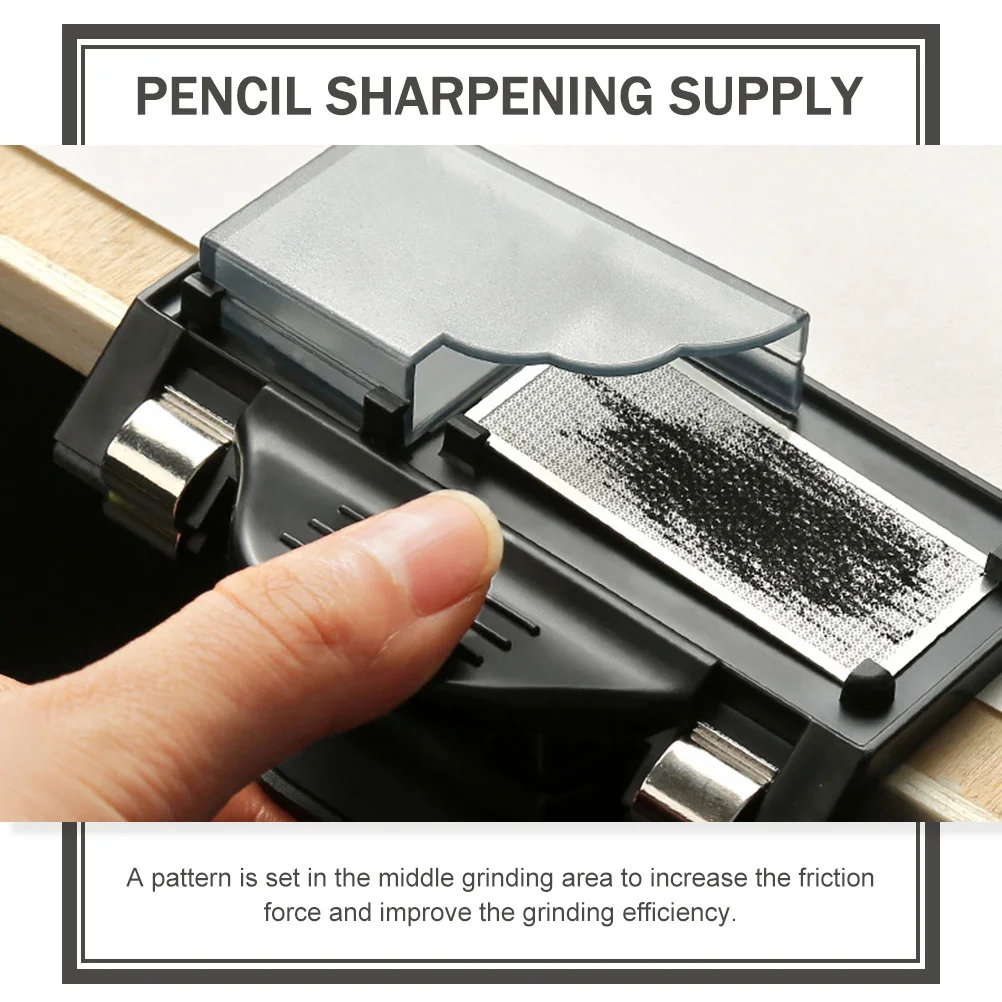 

Manual Pencil Sharpener Portable Sketch Drawing Pencil Grinding Tool For Art Charcoal School Stationery Diy Supplies Lead