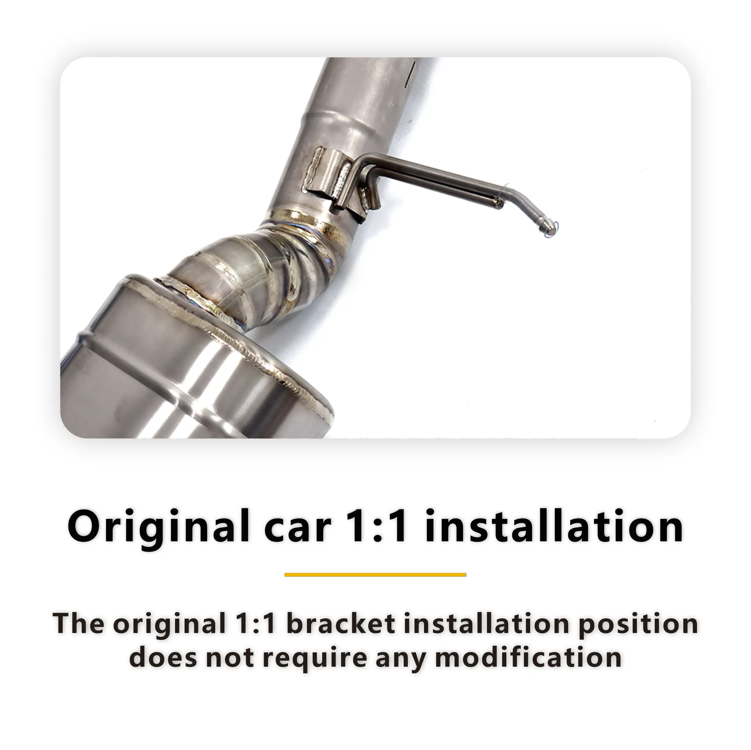 HMD Exhaust Catback for BMW 650i F13 N63 Ti primary color Vacuum valve Non-chemical Continuous surprises 💥