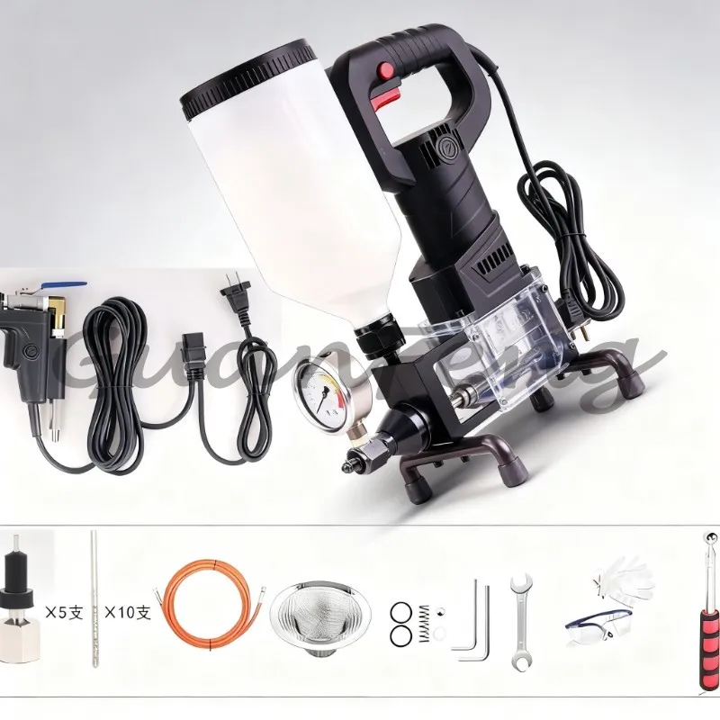 Floor Warping Tile Hollow Drum Grouting Machine Marble Stone Floor Wall Empty Sound Grouting Machine Empty Drum Glue Pump