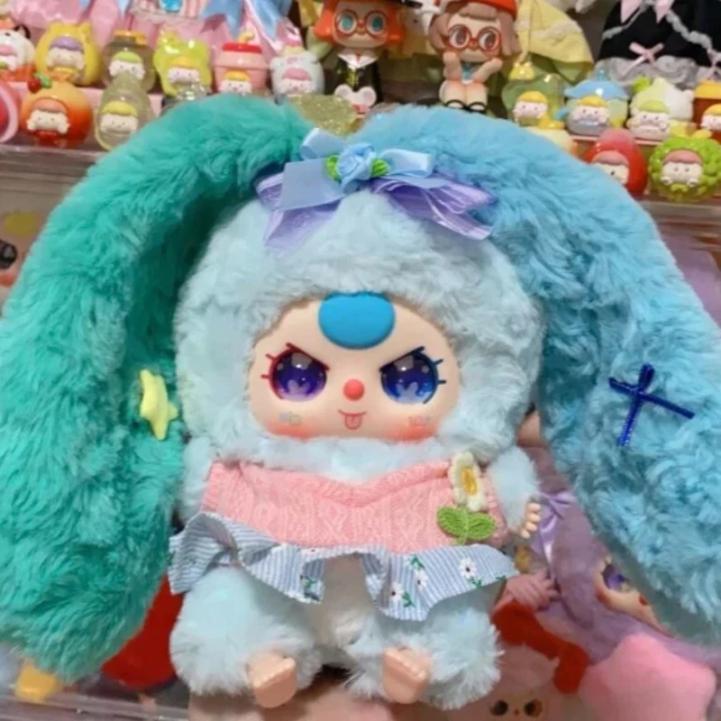 Spot Original bébé trois Lily lapin ville V4 jeu à la mode boîte aveugle dessin animé poupée ornement Kawaii modèle cadeau jouet saint valentin cadeau