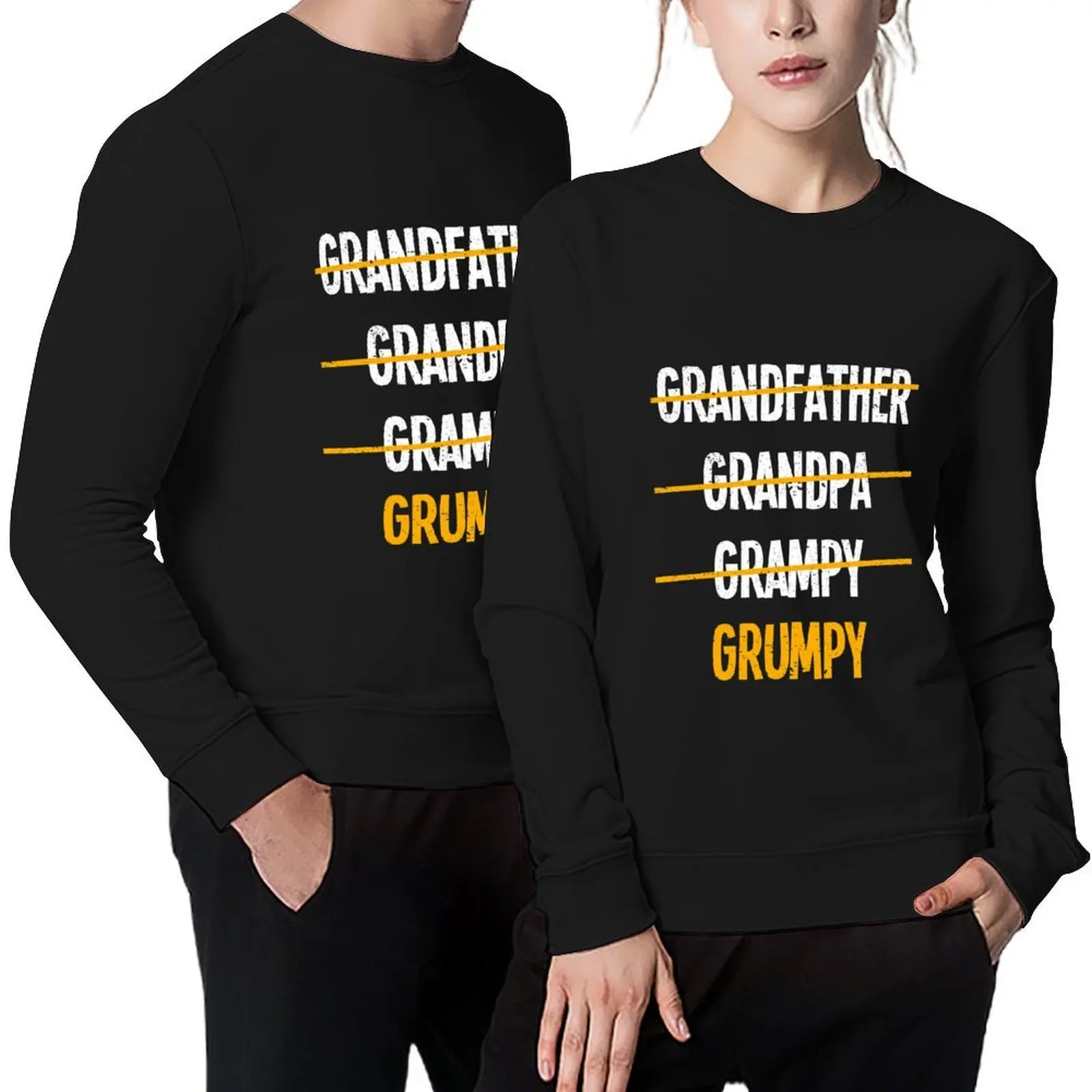 

Grandfather Grandpa Grampy Grumpy Grandad Family Pullover graphic t shirts men men wear men's clothes sweatshirts