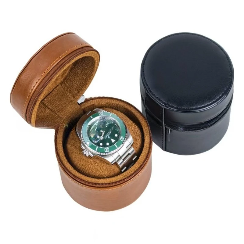 

Кожаные коробки для хранения часов, дорожные часы, мужской органайзер, чехол для наручных часов, коробка для дисплея, водонепроницаемые чехлы для часов