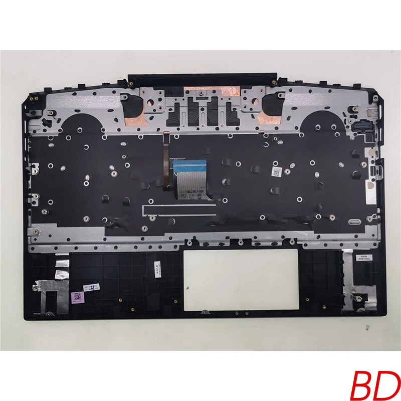 f  For HP Pavilion 15-DK TPN-C141 Palmrest W/ Backlit Keyboard L57596-001 Purple