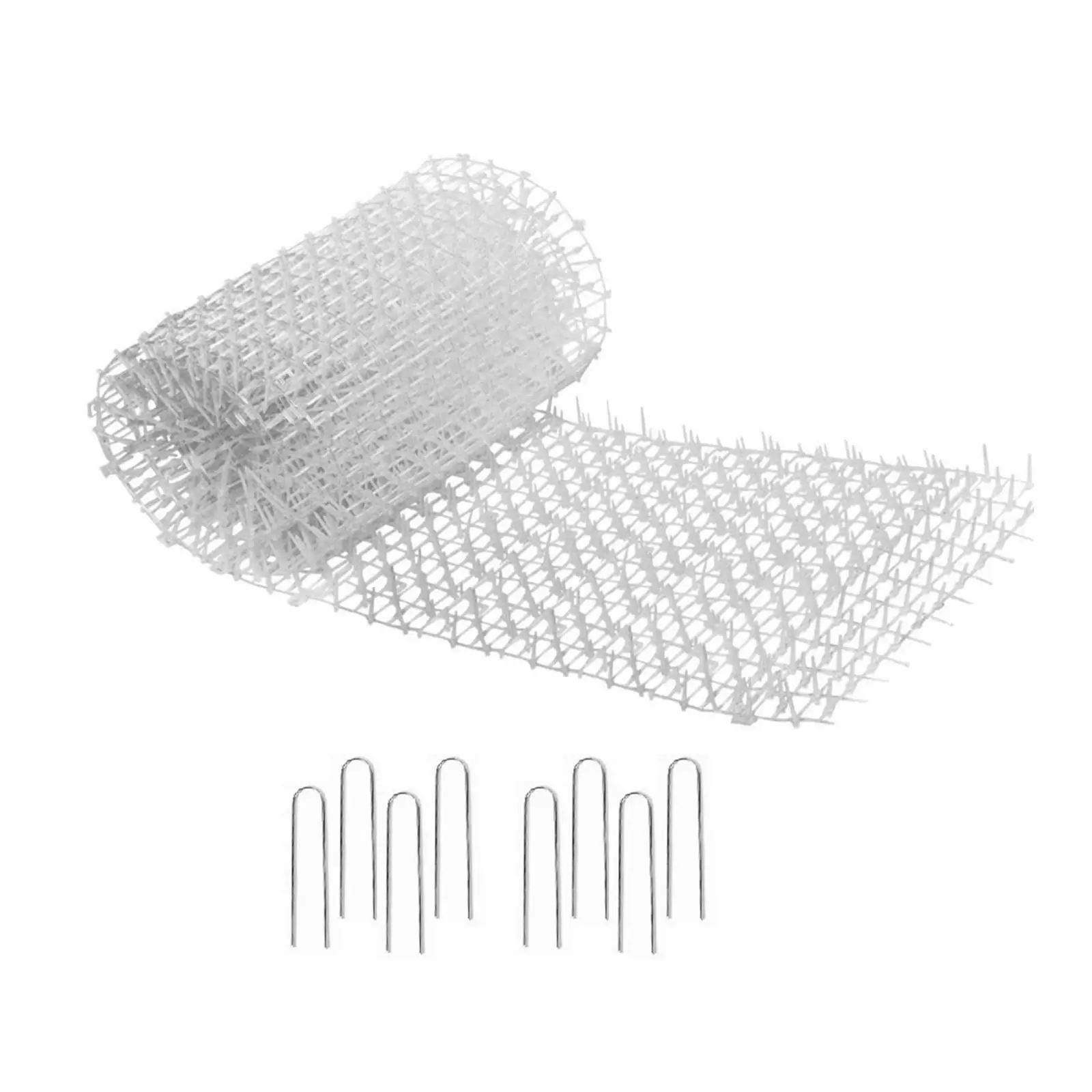 Anti Climb Strips Cat Scat Mats for Garden Fence Spike Pad Durable Plastic Deterrent for Dogs Digging Cats Outdoor