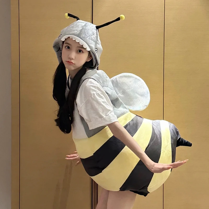 

Halloween Cosplay Bee Costume Women'S Adult Role-Playing Clothes Funny Props Character Performance Good Birthday Party Dress