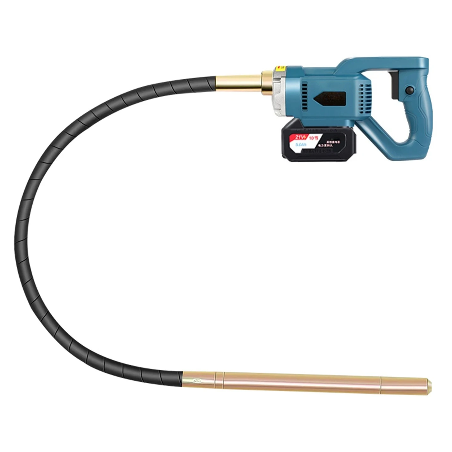 Concrete Vibrating Unit, Brushless Lithium Powered Handheld Immersion Vibrator, Rechargeable Cement Vibrating Rod