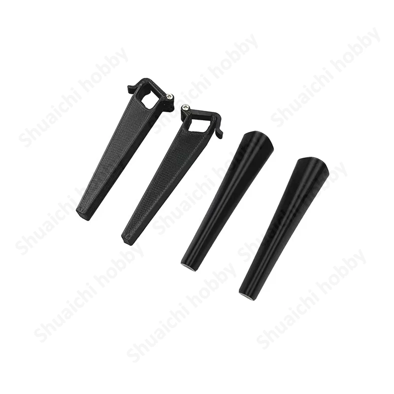 1 ensemble de train d'atterrissage surélevé de type fendu, Support à dégagement rapide de 5CM, pièces modifiées légères pour Drone DJI Mavic 3 RC