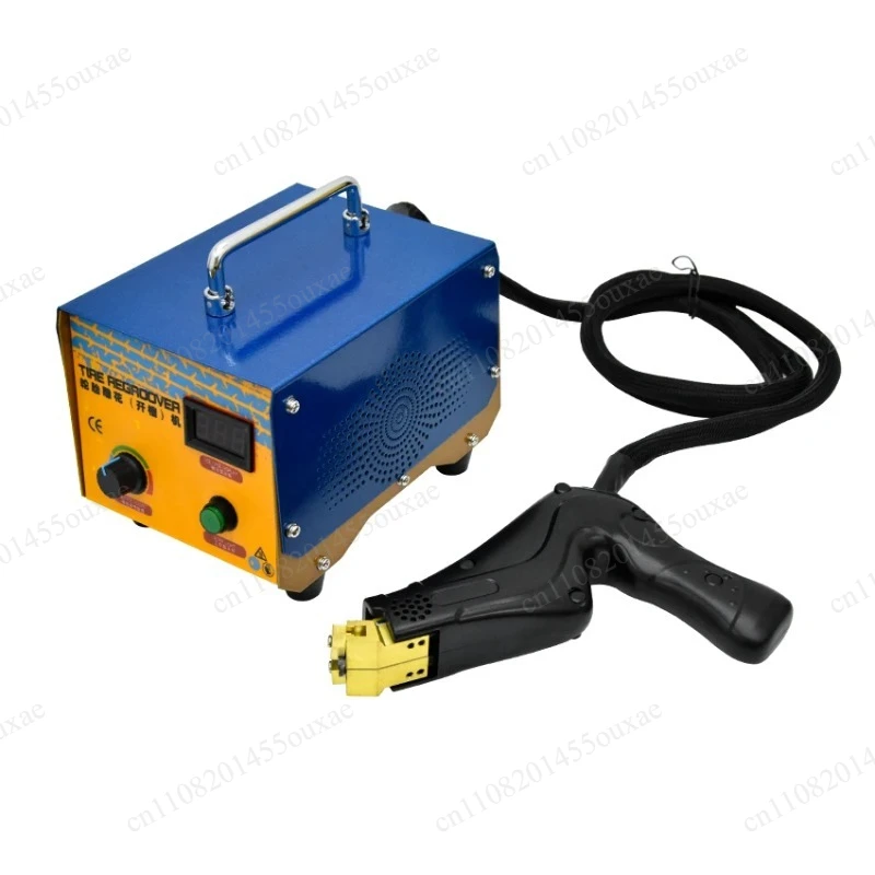 1000W Digital Rubber Tyre Groover Portable Electric Cutting Equipment For Truck Car Tire Pattern Recarving