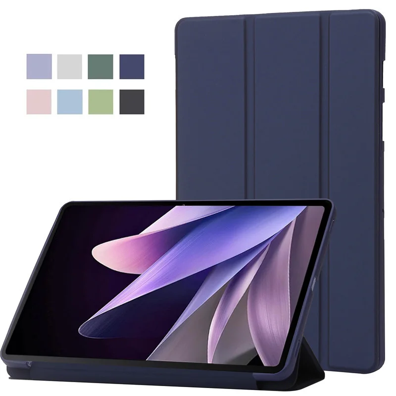 For Vivo Pad 2 Case 12.1 inch Trifold PU Leaher Soft Back Stand Tablet Cover For Coque Vivo Pad 2 vivo pad2 Case Funda