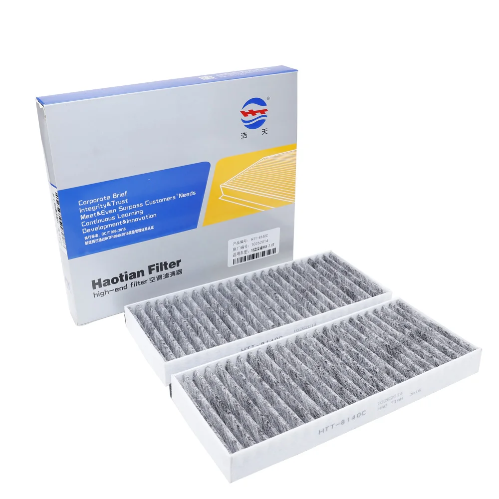 2PCS Cabin Air Conditioner Filter For MG SAIC 6/ROEWE Ei6 RX8 30T 2018-2023 10262014 Car Accessories Auto Replacement Parts