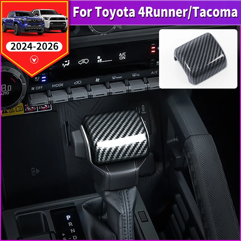 

For Toyota 4Runner Tacoma 2024 2025 2026 Gear Head Cover Decorative sticker Car Interior Protection Accessories Styling Upgrade