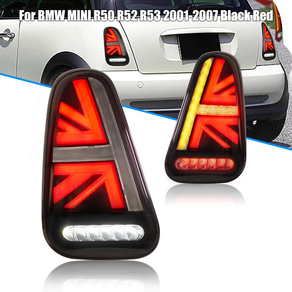 2 Stuks Led-achterlicht Voor Bmw Mini Cooper F55 F56 F60 R50 R52 R53 R56 R57 R58 R59 R60 Achter Richtingaanwijzer Reverse Remlicht Achterlicht