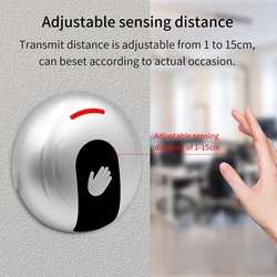 Exit button switch durable access door switch button automatically reset the normally open signal release push button