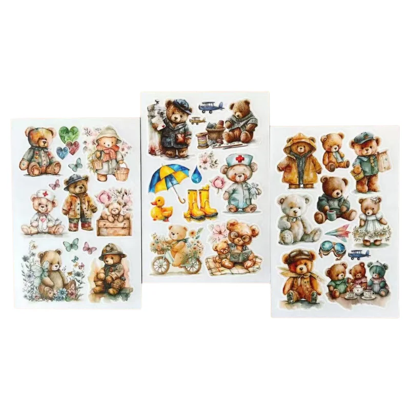 Vintage Aesthetic Scrapbooking Rub on Sticker